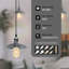 Contreras 1 - Light Painted Dome Pendant-1082867203-1082867201-1082867214