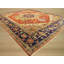 Tapis oriental en laine rouge noué à la main-16327762