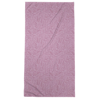 Serviette de bain florale ditsy classique
