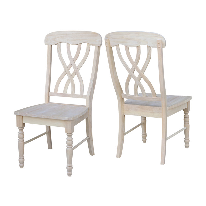 Chaise en bois massif Demica
