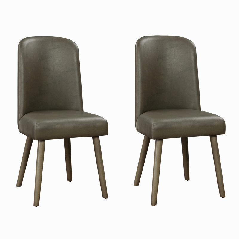 Ensemble de 2 chaises d'appoint rembourrées