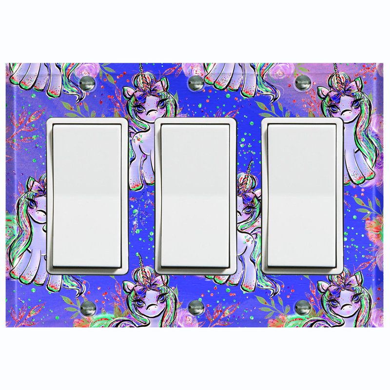 3 - Gang Rocker Standard Wall Plate