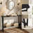 Solid Wood Sofa Table Behind Couch-1208311050