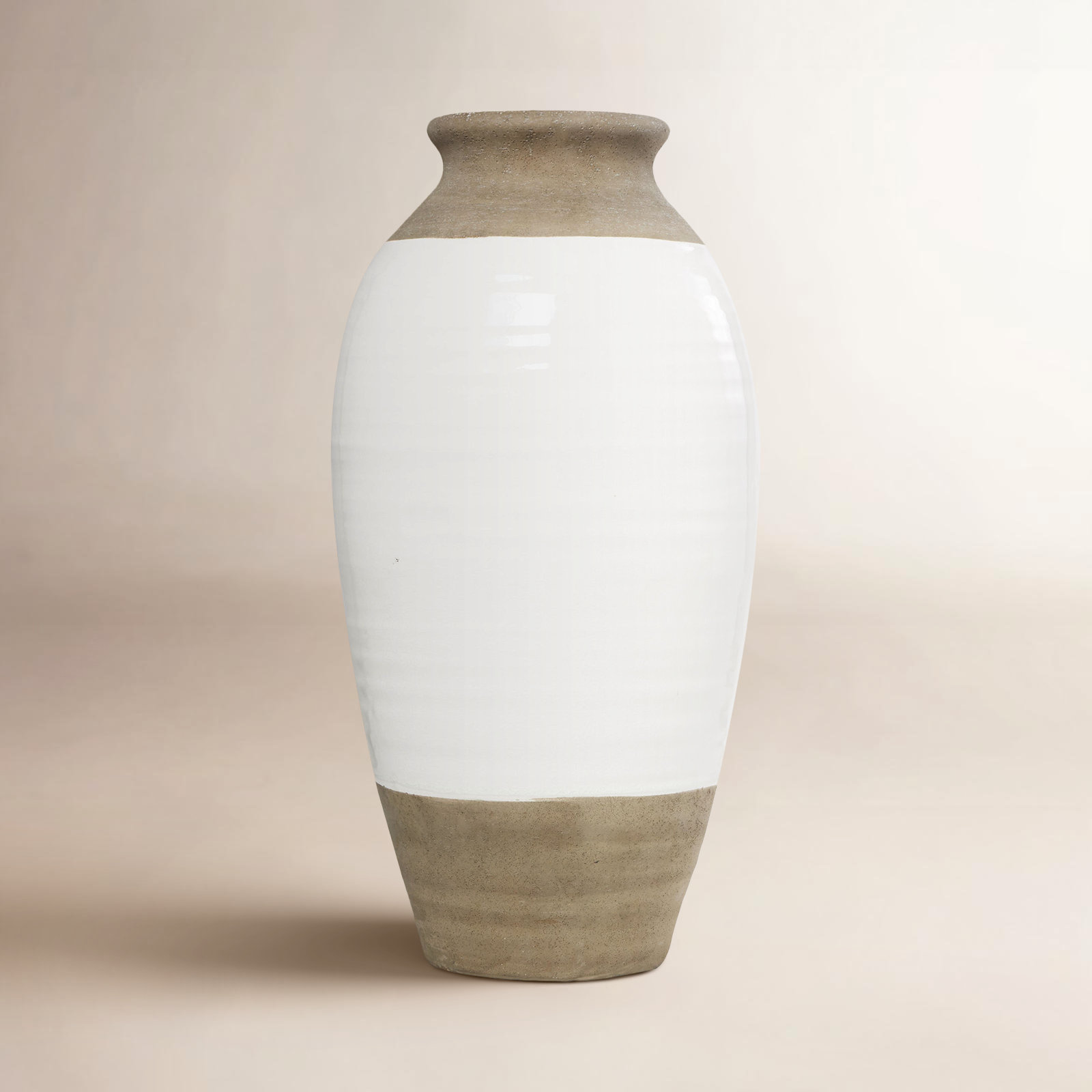 Cove Ceramic Floor Vase