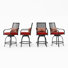Royster Metal Outdoor Stool with Cushion