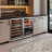 24 In Wine&beverage Refrigerator Combination, 3-Temperature Zones,24" Dual-Zone Wine & Beverage Fridge– 52-Bottle Dual-Zone Wine Fridge + 200-Can Beverage Cooler, Built-In/Freestanding, Stainless Steel, UV Glass, Adjustable Shelves, LED Light(2 Units)