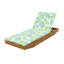 Fauteuil inclinable d'extérieur avec coussin hydrofuge mince 2 fois-1488206271