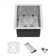13 Inch Undermount Sink - 13"X15"X9" Undermount Stainless Steel Kitchen Sink 16 Gauge Single Bowl Kitchen Sink 9 Inch Deep Bar/Prep Sink Basin