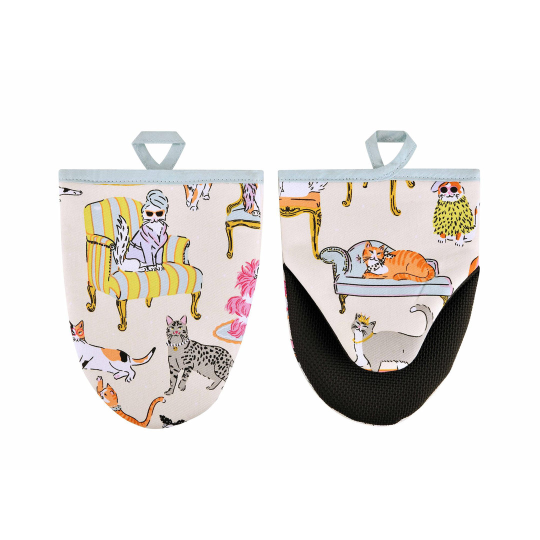 Ulster Weavers Cool Cats 100% Cotton Oven Mitt