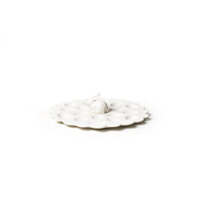 Coton Colors By Laura Johnson Ceramic Egg Platter