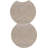 Ismah Iron Top End Table Set-97700059