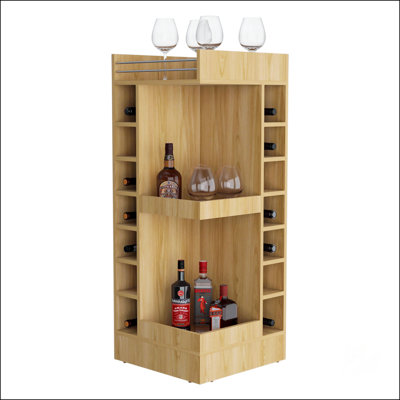 Bar en chêne naturel