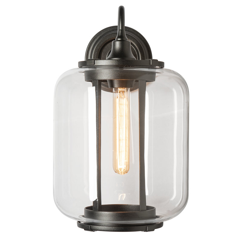 Fairwinds Outdoor Sconce - Clear Glass, Oil Rubbed Bronze, 14.7" H x 9" W x 11.2" D
