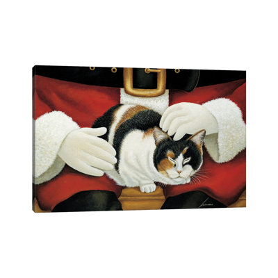 Molly Mangelsdorf-Christmas by Lowell Herrero - Wrapped Canvas Gallery-Wrapped Canvas Giclée