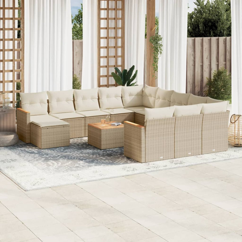 Ensemble de canapé de jardin Vidaxl