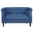 Acworth 54" Linen Rolled Arm Chesterfield Loveseat-1462717804