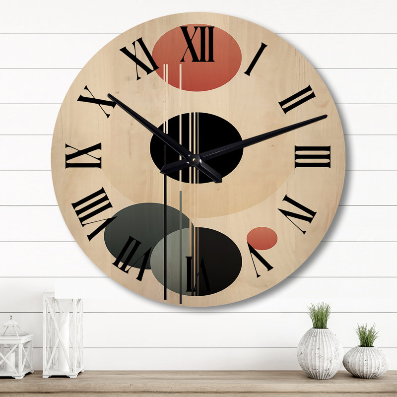 Horloge murale Waning with the Moon, Grand