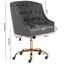 Duerr Velvet Office Chair-1010065674