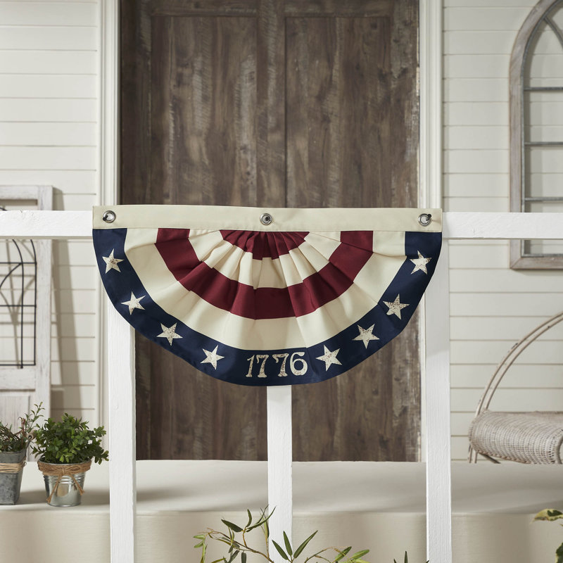 Drapeau de mon pays 1776 My Country, H 12 po x l 24 po x P 0,1 po