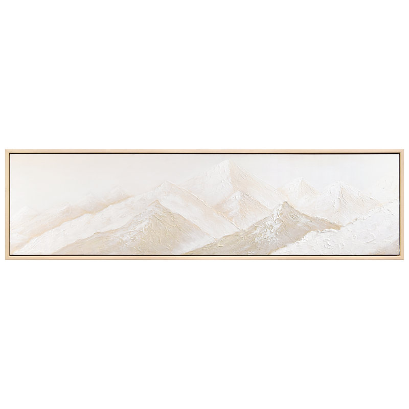 Toile panoramique encadrée