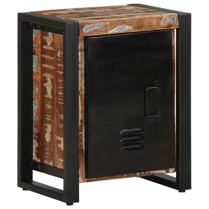 Belgrover 40cm W Iron Bedside Table
