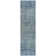 Machine Washable Indoor/Outdoor Xhevrie Blue Rug