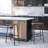 Alliah Counter Stool with Metal Frame