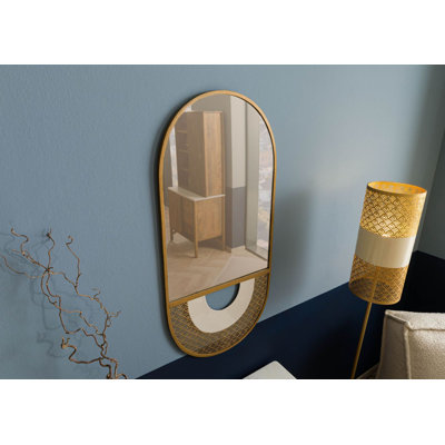 Wandspiegel 48x2x99 gold Los Angeles #50