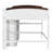 Full Size Loft Bed with Storage-9030117
