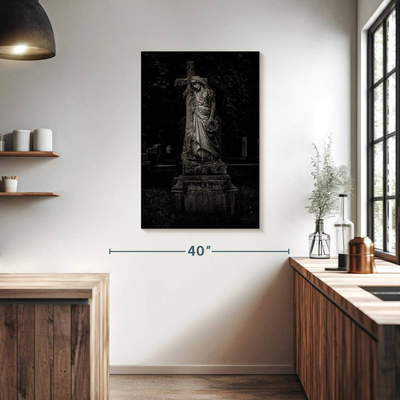 Hitzel Tombstone Shadow I, 39" H x 26" W