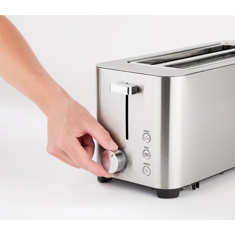 CasoDesign Caso Design Four Slice Wide Slot Toaster, Stainless Steel &  Reviews