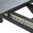Retro Rectangular Sand Cross Iron Foot Base Dining Table-218277858