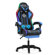 Hoffree Ergonomic PC & Racing Gaming Chair with Bluetooth Speakers LED Lights and Vibration Lumbar Pillow