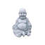 Statue zen de Bouddha heureux assis léger Hauer