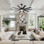 Ventilateur de plafond Modern Farmhouse-709227264