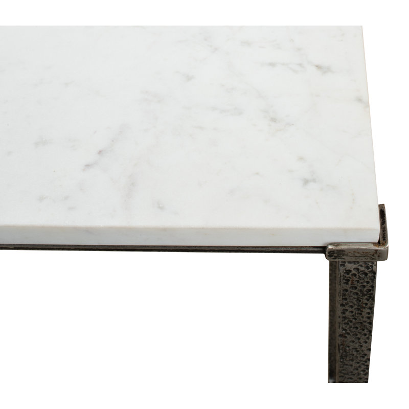 Banswara 36'' W Marble Console Table