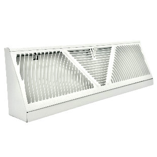 Shoemaker Extended Height Baseboard Register