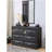 Cargo Gunmetal Finish Dresser