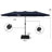 Ingimund 180 " W Rectangular Market Umbrella with Manual Lift