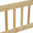 WoodNest House-Shaped Floor Bed with Guardrails-115684339-115684341