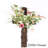 20" Berry Floral Cross Wreath