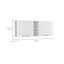 Armoire murale, porte double-93836577