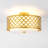 3 - Light Drum Semi Flush Mount