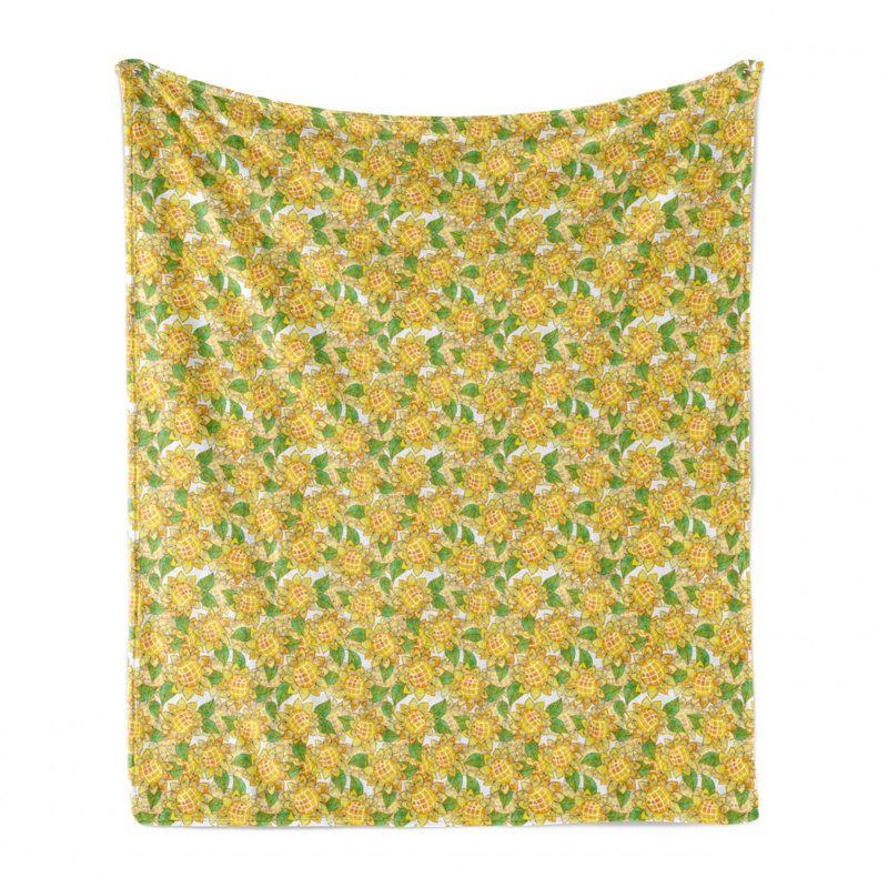 Hand Woven Throw Blanket, 50" W x 70" L