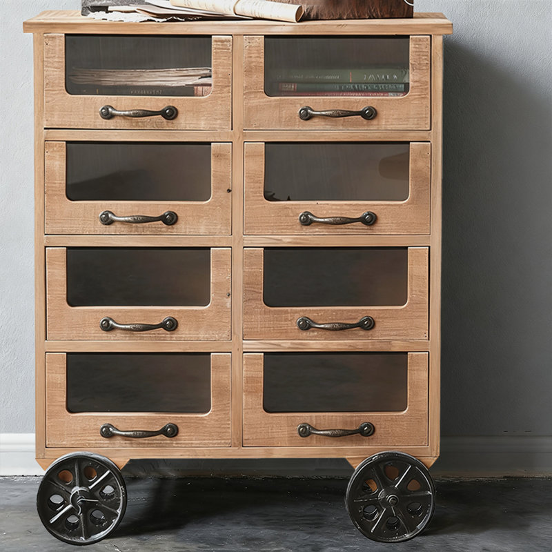 Mid-Century Modern Walnut Solid Wood Sideboard