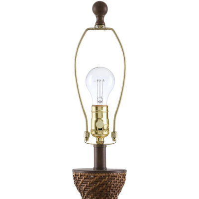 Clarece Wicker/Rattan Table Lamp
