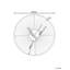 Metal Wall Clock