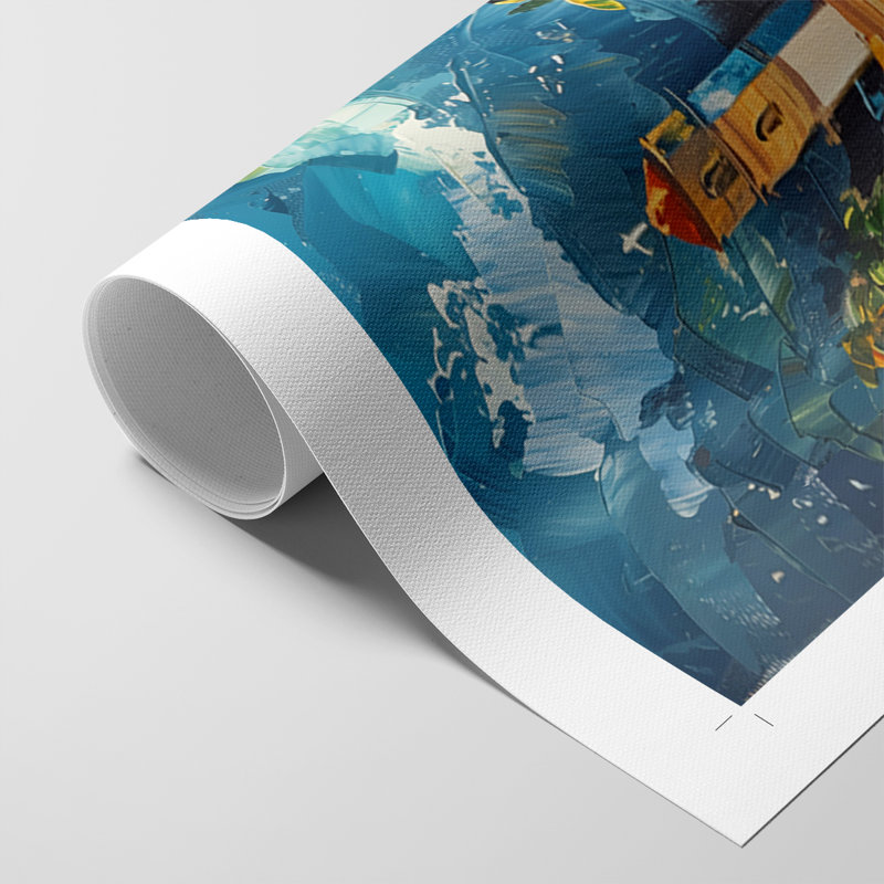 NAUTICAL Series DLxxxix - Impression sur toile seulement - non encadrée