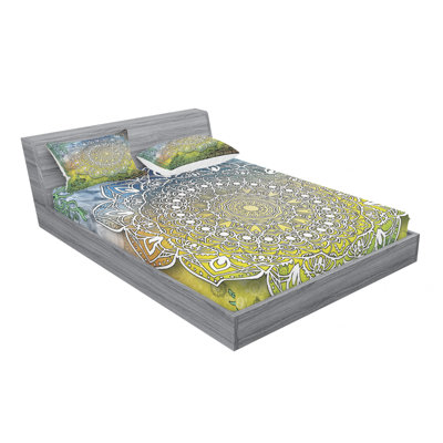 Microfiber Damask Sheet Set