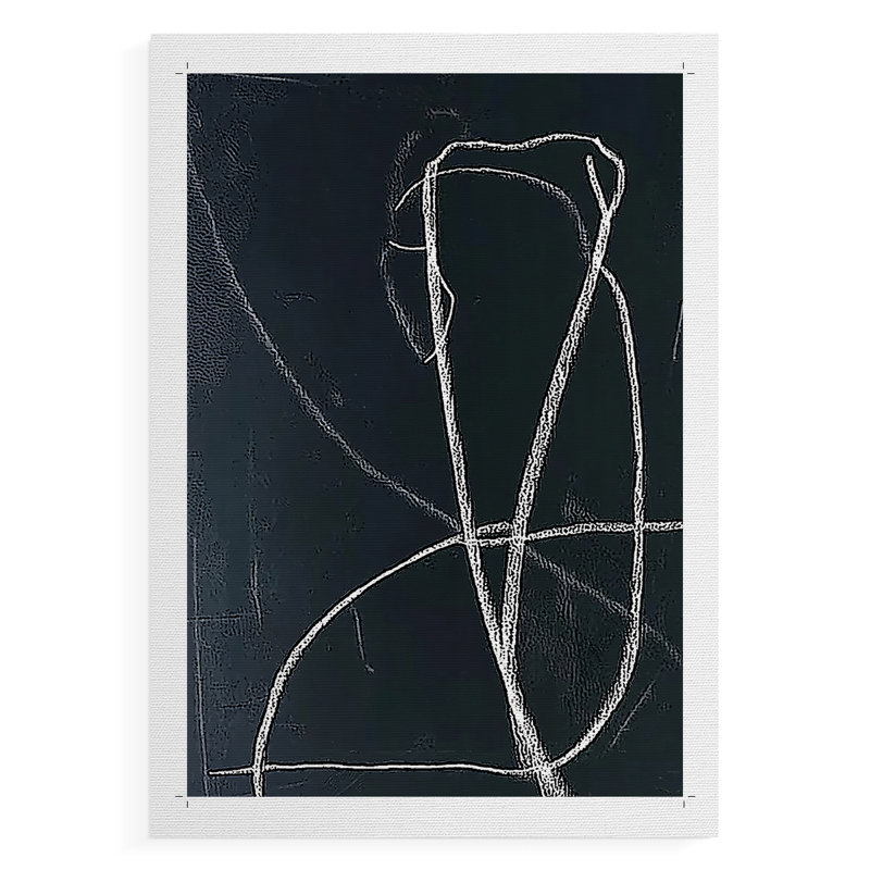 Série ABSTRACT DCXIV - Impression sur toile seulement - NON CADRE, H 27 po x l 18 po
